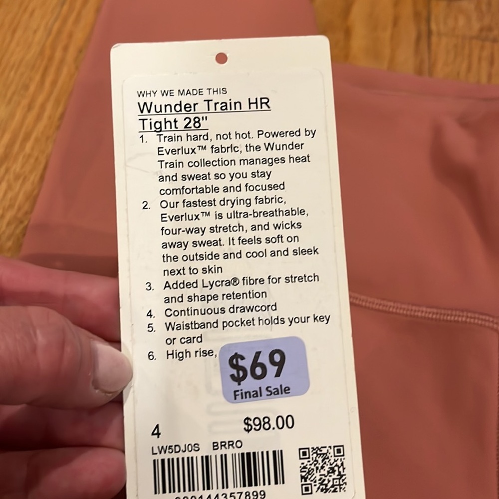 Lululemon Wunder Train HR Tight 28” - Picture 8 of 9